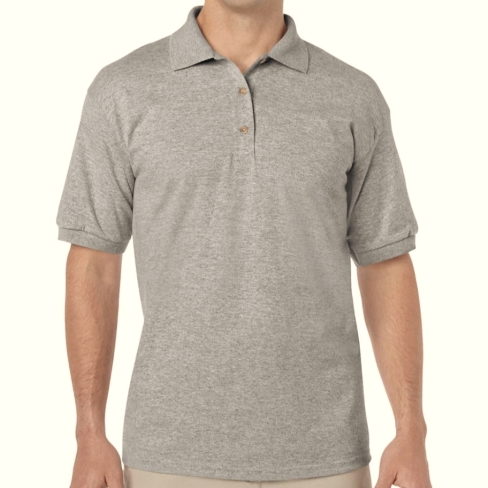 Men's Gildan Eco-friendly Moisture Wicking Polo Shirt